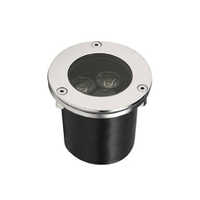 Led Ground Burial Light - Stainless Steel | 220v, White Light, 50,000 Hours Performance Life, Heat Resistant Wire & Cable, Efficient Optics