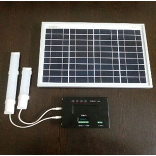 Solar Home Lighting System - Aluminum Material 12V System Voltage 150Wp Solar Panel 120Ah Battery | Automatic Switch USB Connector 4 Battery Status Indicators Overload Protection