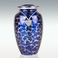 Blue Ice Cremation Urn