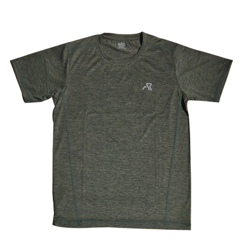Mens Gray Sports T-Shirt