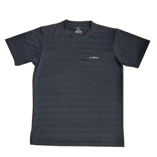 Black Mens Sports T-Shirt