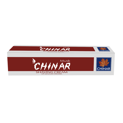 Duxx Chinar Regular Musk Shaving Cream - 120 gm | Enriched with Natural Moisturisers, Herbal Extracts, Rich Creamy Lather for Smooth Shave
