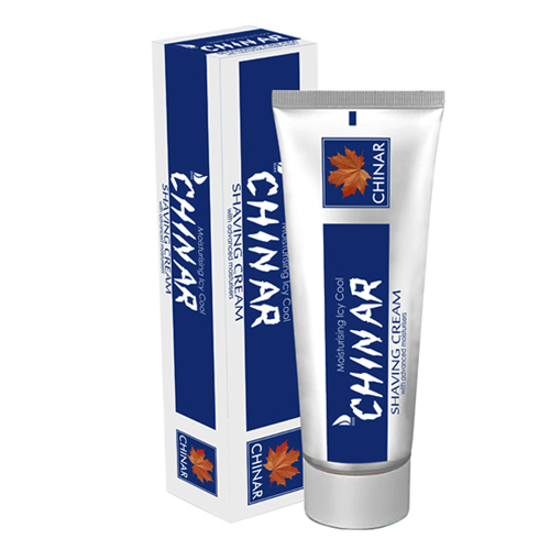 Duxx Chinar Moisturising Icy Cool Shaving Cream - Herbal Extracts, 200ml | Invigorating Freshness, Effortless Razor Glide, Zero Irritation