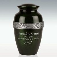 Earth Blooms Cremation Urn Engravable