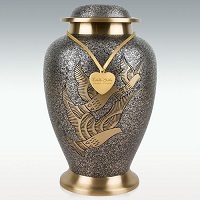 Heaven Bound Cremation Urn Engravable