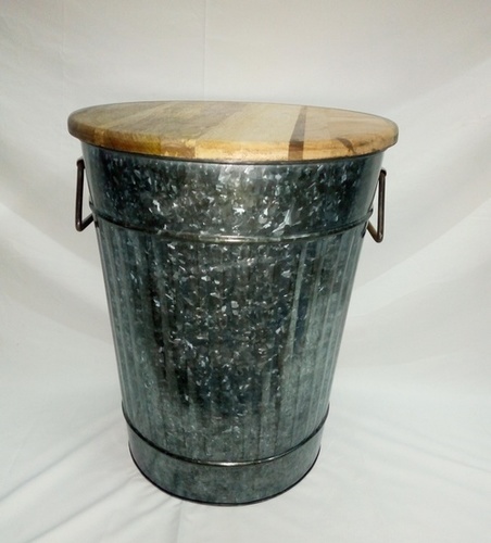 Galvanized Iron Dustbin