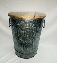 Galvanized Iron Dustbin