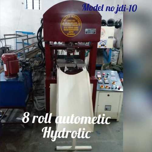 8 Roll Triple Cylinder Hydraulic Paper Plate Making Machine By JAY DURGA INDUSTRIES