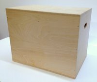 Kd Wooden Plyo Jumping Box - Dimension (l*w*h): 20x24x30 Inches