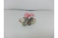 Stone 35.5Cts Natural Multi Moonstone Faceted Heart Briolette Beads