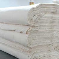 Cotton Grey Fabric - High Thread Count, Smooth Finish, Soft Texture | Matchless Quality & Supreme Processing Technology