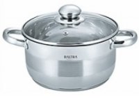 Sandwich Bottom Stew Pot - Multi-layer Stainless Steel, 18cm And 20cm Sizes, Food Grade With Induction Base