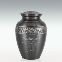 Large Alva Brass Cremation Urn Engravable