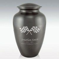 Large Alva Brass Cremation Urn Engravable