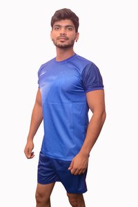 Kabaddi Kit - Polyester Sweatshirt , Size: L, M, Xl, Xxl | Color: Blue, Cool Max: 1, Suitable For Adult Men In Summer Season