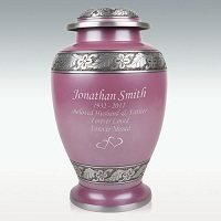 Extra Large Siena Brass Cremation Urn Engravable