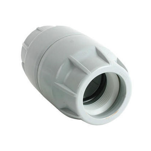 White Industrial Push Fit Coupler