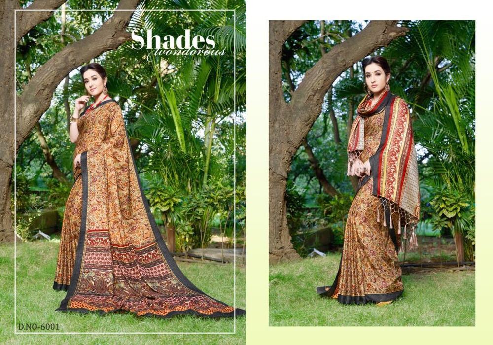 Silk Printed Sarees Collection