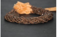 Natural Andalusite Garnet Faceted Rondelle Beads 3.5-4mm
