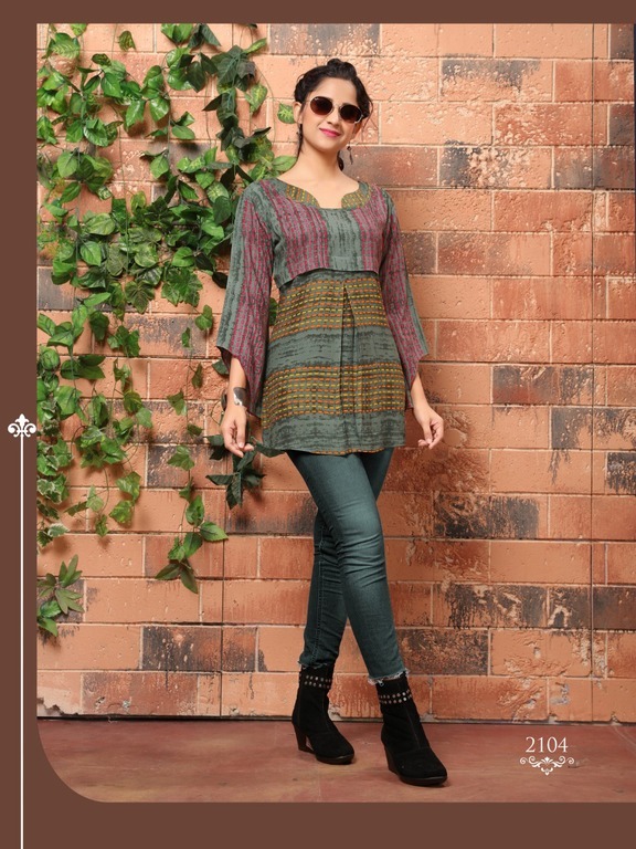 Fancy Printed Short Kurtis