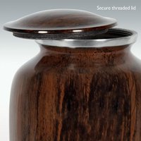 Large Woodland Cremation Urn Engravable