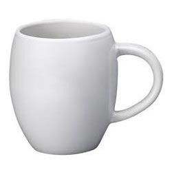 Coffee Mug - Ceramic, 10x8x7cm, 300ml | Durable, Microwave Safe, Dishwasher Safe, Glossy Finish, Ergonomic Handle