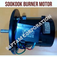 Sookook Burner Motor - Black & Grey Style, Dimensions: [specific Height, Length, Width, Size] | Usage: Industrial Burners, New Condition, Functional Features