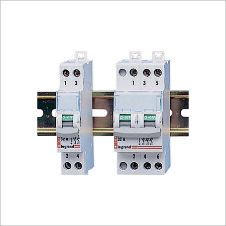 White Legrand Changeover Switches