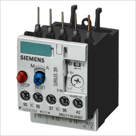 White Siemens Thermal Overload Relays
