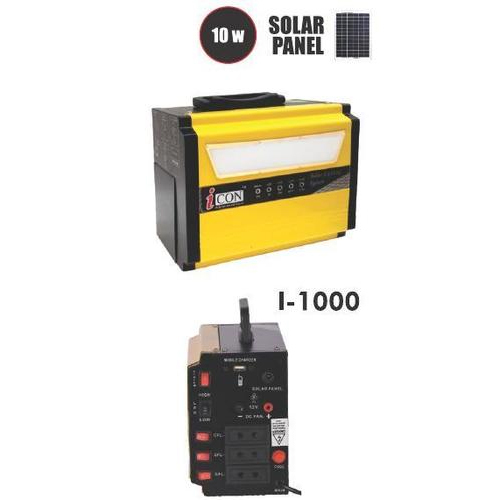 Icon Solar Cfl Ups With Led - Color: Yellow