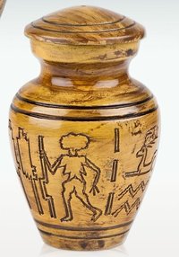 Egyptian Hieroglyphics Cremation Urn