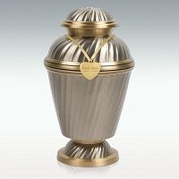 Heavenly Harmony Brass Cremation Urn