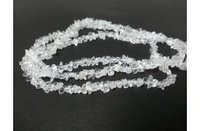 Natural Crystal Quartz Uncut Chips Beads 34 inches Strand