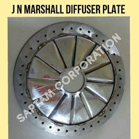 J N Marshall Diffuser Plate - Steel Material, Function As Firing Head For Burners | Utilizes Electricity For Fuel Consumption, Ideal For Boilers And Burners