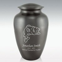 Roses Brass Classic Cremation Urn Engravable