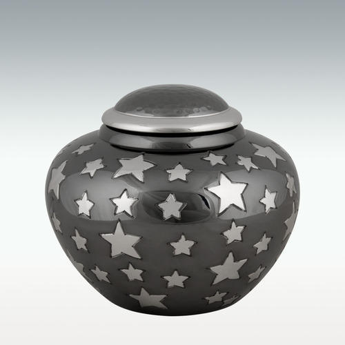 Medium starry Night Brass Cremation Urn