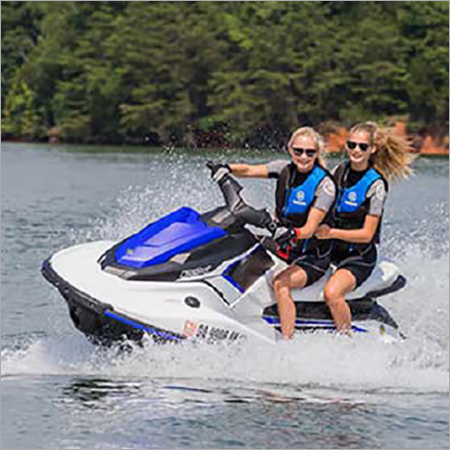 Jetski EX Speed Boat - Fiberglass, 10' 3" x 3' 7" x 3' 9" , 4-Cylinder Yamaha Marine Engine, 1-3 Rider Capacity, Wet Grip Footboard, Emergency Floating Lanyard, Superior Shock Absorption