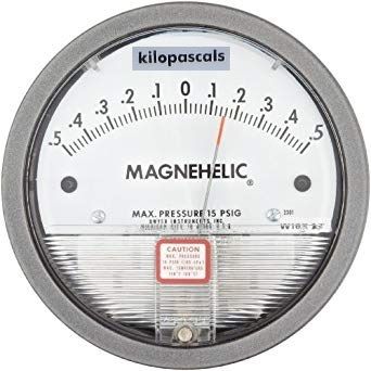 Dwyer 2300-1KPA Magnehelic Differential Pressure Gauge