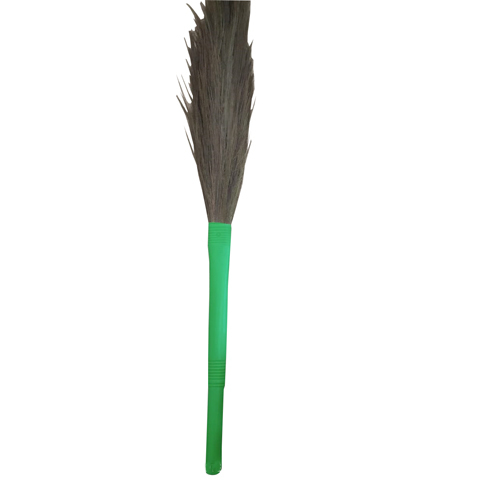 Plastic Pipe Natural Grass Broom