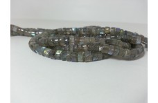 5mm Labradorite Smooth Tyre Beads Strand
