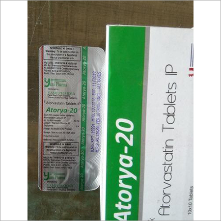 Atorvastatin Tab 20 Mg