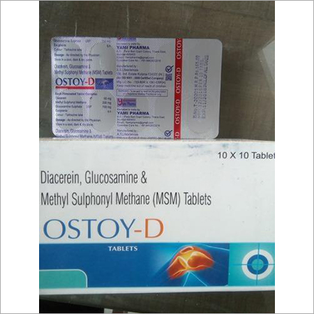 Diacerein Glucosamine Methyl Sulphonyl Methane