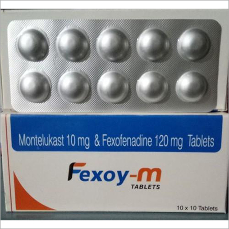 Fexofenadine 120 Montelucast Tablets