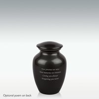 Extra Small Classic Aluminum Cremation Urn Engravable