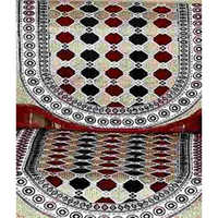 Leather Sofa Cover - Premium Grade Leather, Red Color With Alluring Diamond Pattern | Easy Cold Water Wash, Durable Fabric Backing