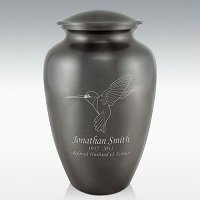 Wolf Classic Brass Cremation Urn Engravable
