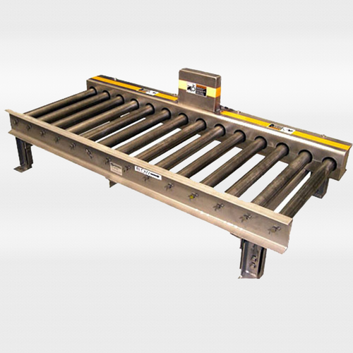 Power Roller Conveyor - Steel Frame, High Load Capacity, Adjustable Speed, Specific Roller Diameter | Durable Design, Low Maintenance, High Efficiency