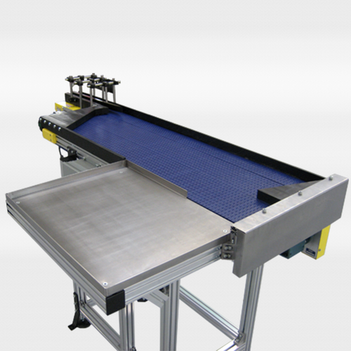 Accumulation Conveyor - Aluminum Frame, Adjustable Speed, Scalable Length, Variable Width | Durable Plastic Belt, Easy Install, Low Noise, Modular Design, Precise Control, Smooth Transfer, Space Saving