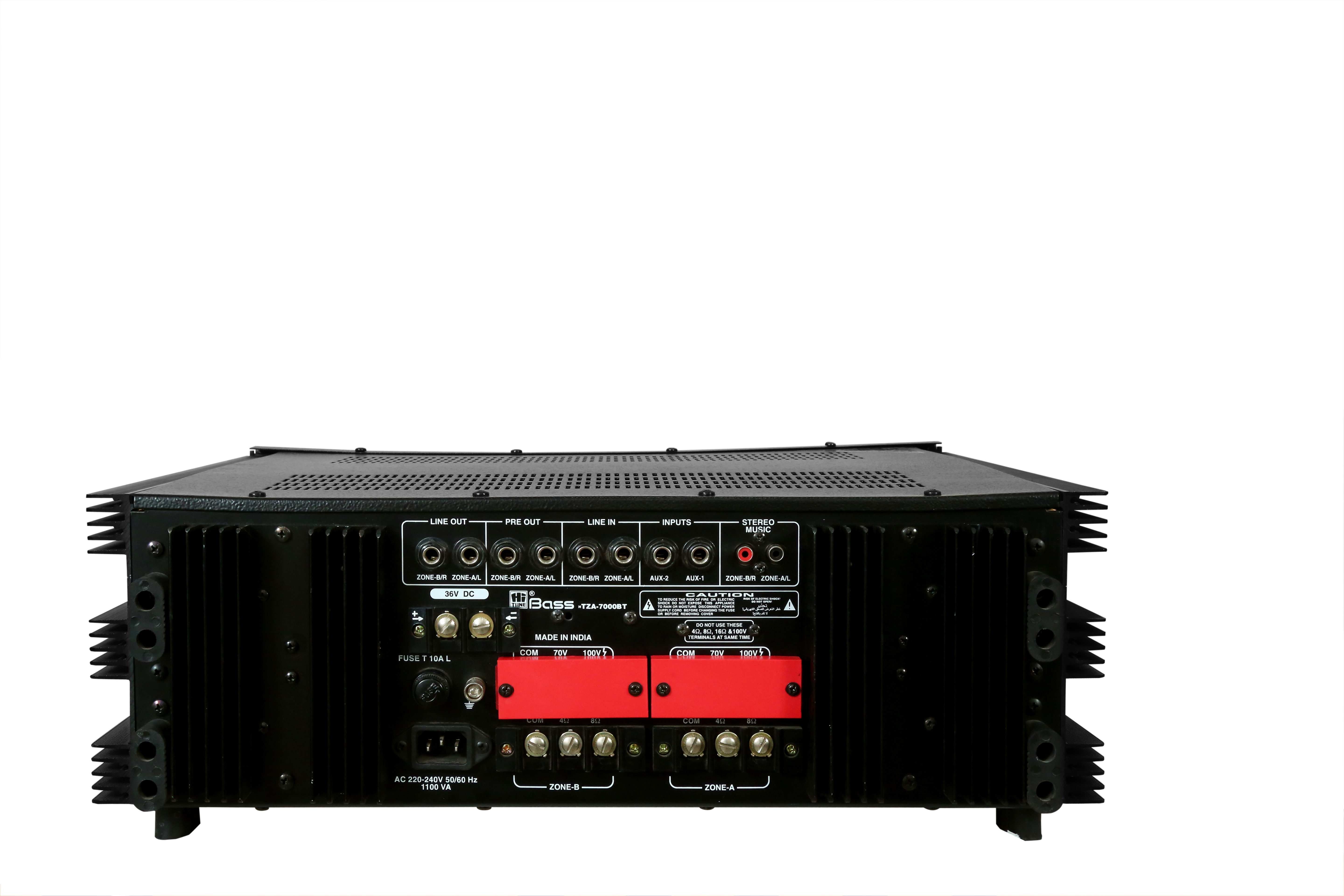 HITUNE BASS 700 WATTS 2 ZONE pa Amplifier HTZA-7000BT