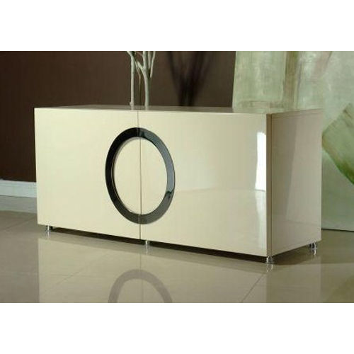 Cream High Gloss Sideboard